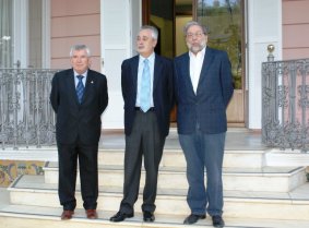 El Presidente de la FEMP con José Antonio Griñan y Francisco Toscano